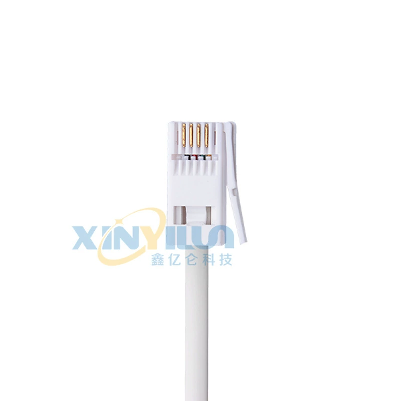 Поставка британской телефонной линии RJ11 UK 6P4C четырехъядерная телефонная линия Прямая линия 15 M 50 футов BT