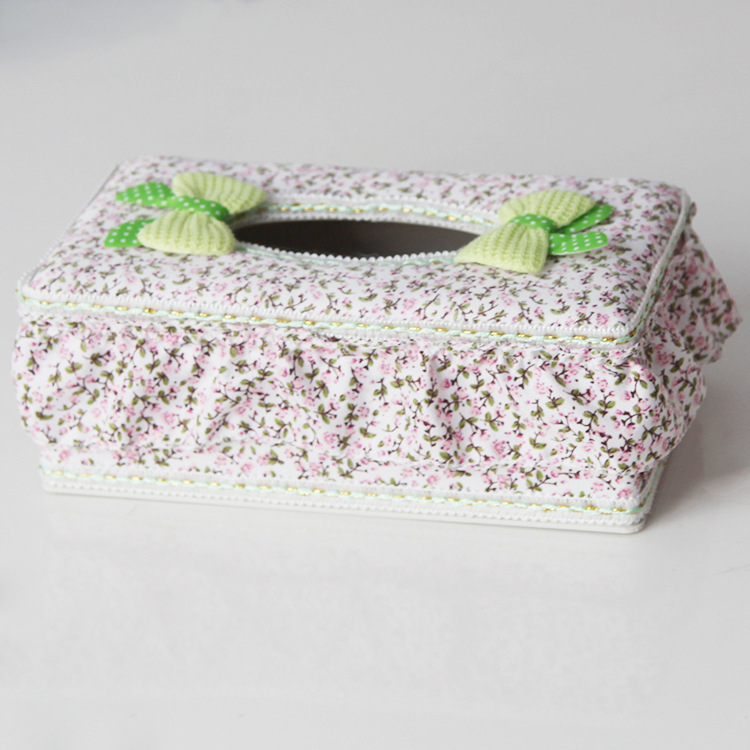 蝴蝶结纸巾盒2
