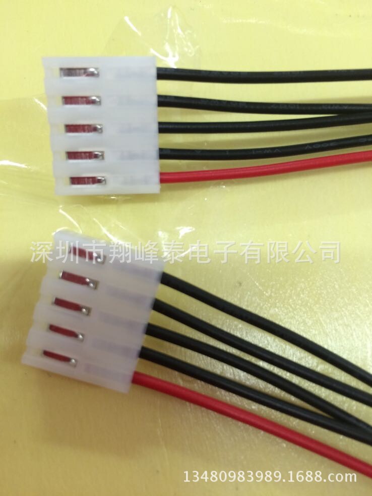 深圳电子线 厂家直供3.96端子线 PVC材质1007 20# VH3.96间距