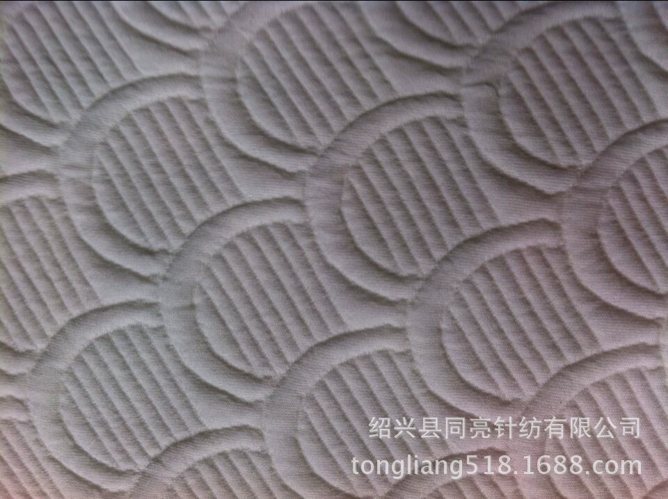 All -cotton knitted ticked cloth