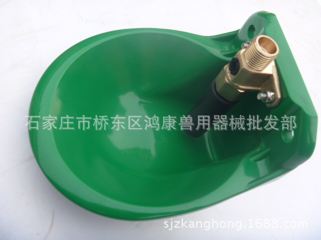 新式羊饮水碗 铜阀羊饮水器 抗摔抗碰猪牛羊饮水碗 工程料饮水器