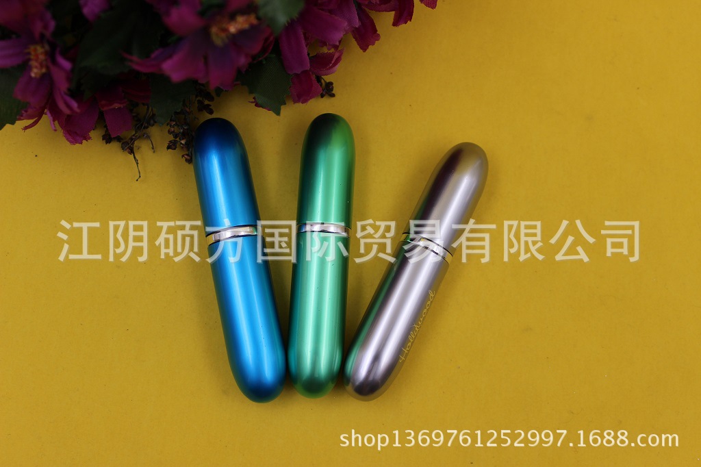 供应5ml子弹头香水管 喷剂瓶  子弹头香水瓶 铝制香水