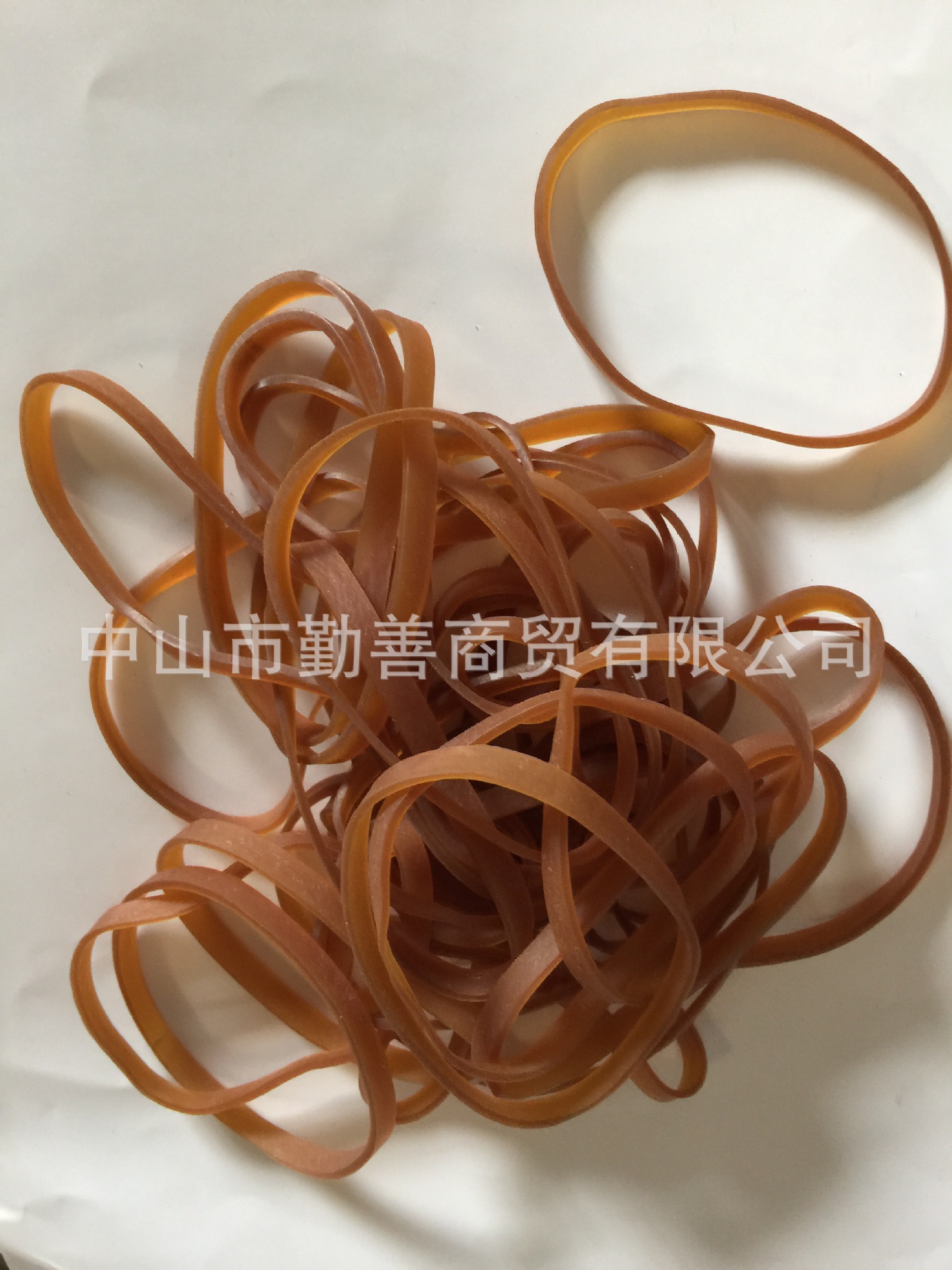 厂家直销越意60*5本色橡皮筋牛皮筋耐高温劳保工业用品橡胶圈