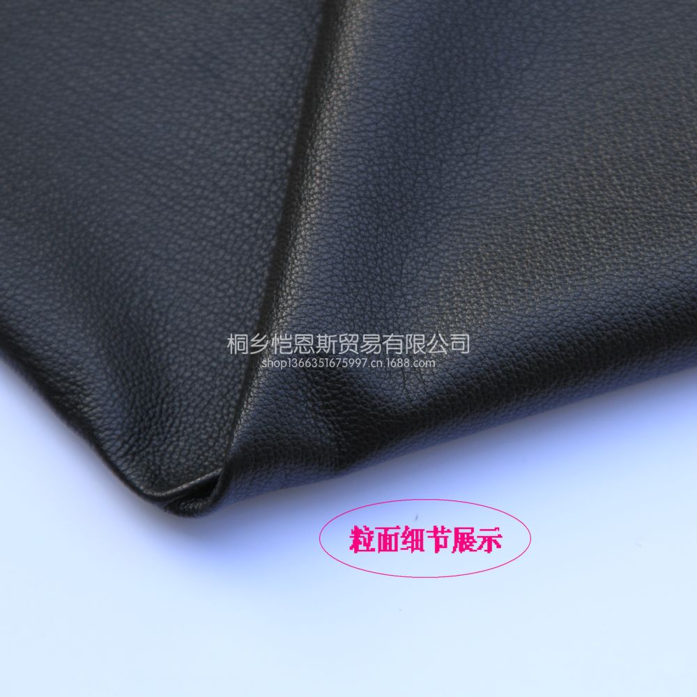 自然缩纹仿鹿纹 山羊皮服装革 鹿皮山羊皮 头层-阿里巴巴