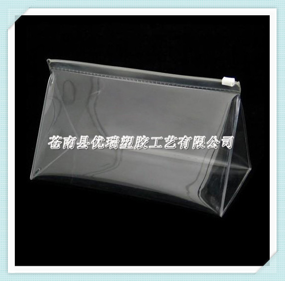 Transparent plastic ziplock po
