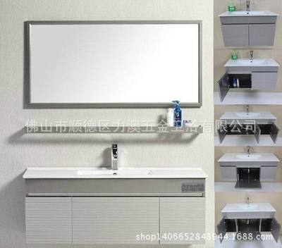 浴室柜组合洗脸盆304不锈钢卫浴柜防水卫浴洁具专业生产批发贴牌