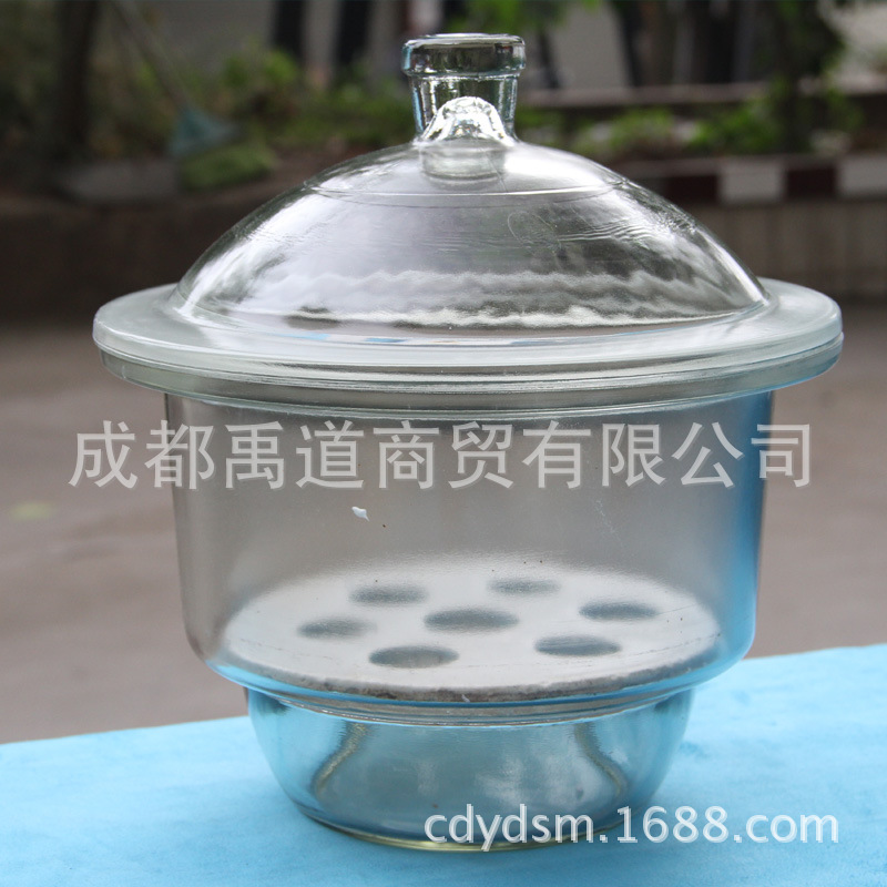 蜀牛 300mm 白色干燥器 无色 硫酸干燥器 相机防潮干燥器|ru