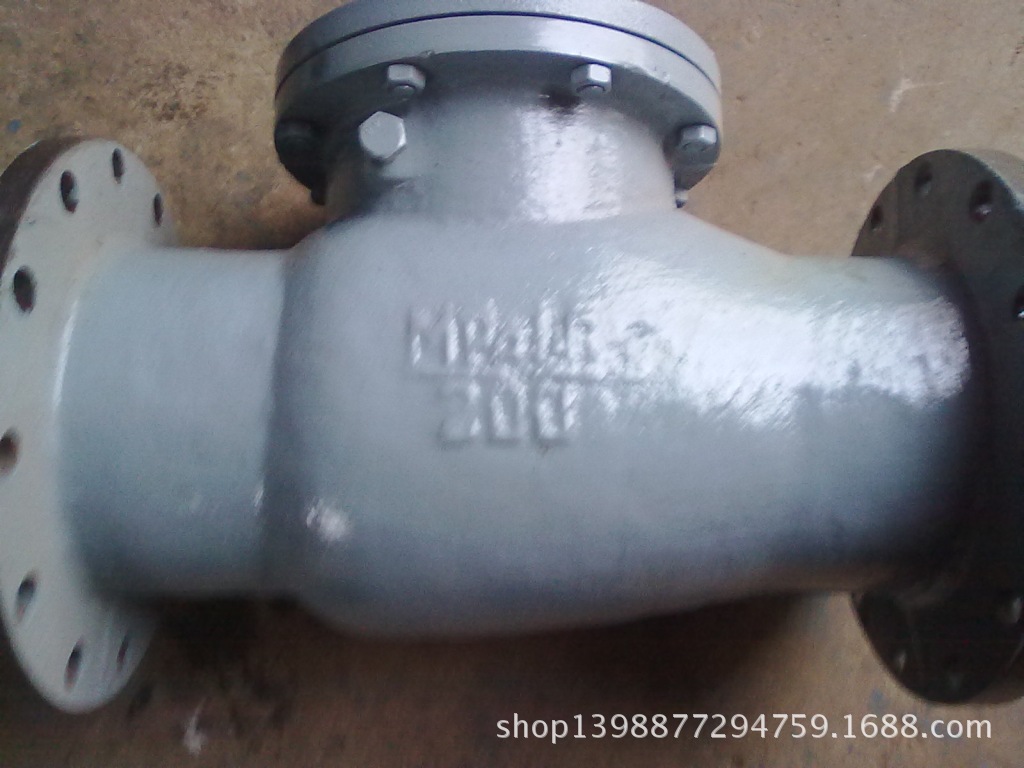 铸钢旋启式止回阀 H44H-16 DN150 厂家直销 质优价美防回流
