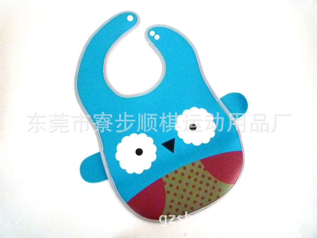 貓頭鷹嬰兒圍兜