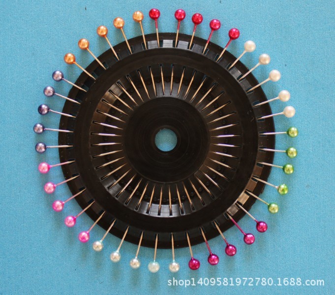 1062-花藍40枚珠針