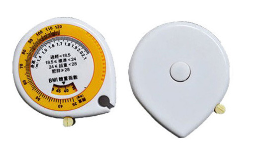 自动伸缩型卷尺 多用途塑料皮尺量衣尺/可爱迷你小软尺 可印logo