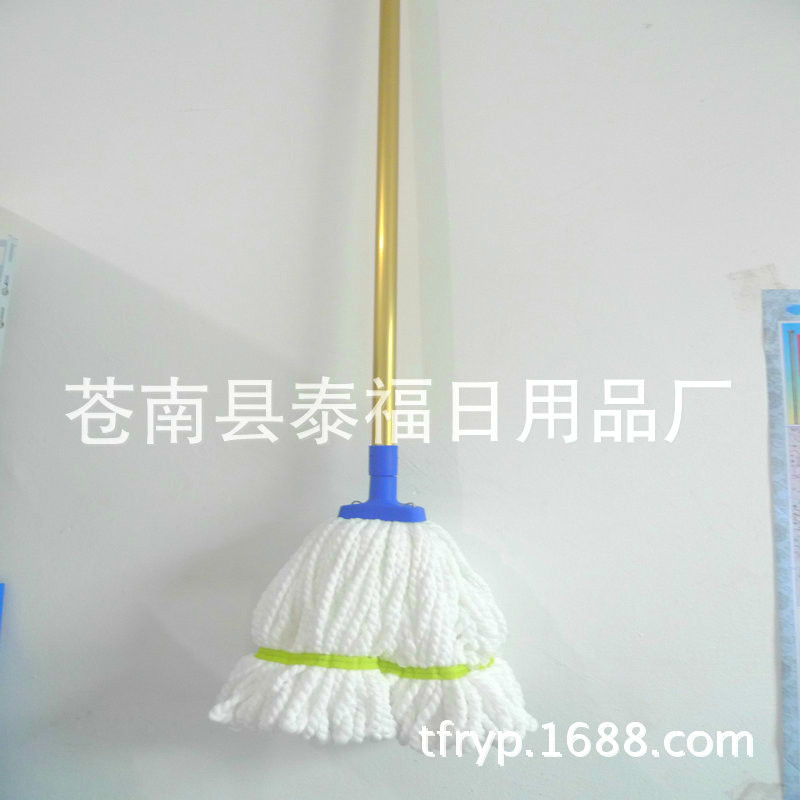 Aluminum rod aluminum alloy handle mop microfiber lint-free mop food factory hospital restaurant property mop