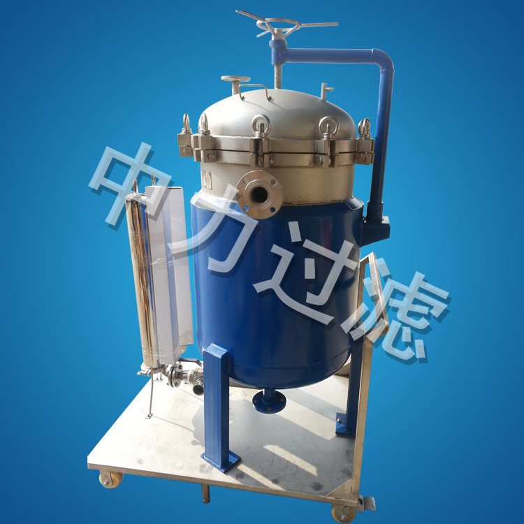 厂家批发定 做不锈钢移动组合夹套蒸汽加热过滤器 保温过滤器