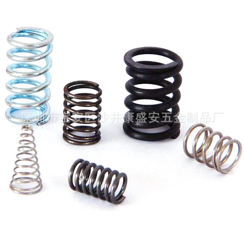 供应压缩弹簧  烤漆压力弹簧 按键弹簧 减震弹簧