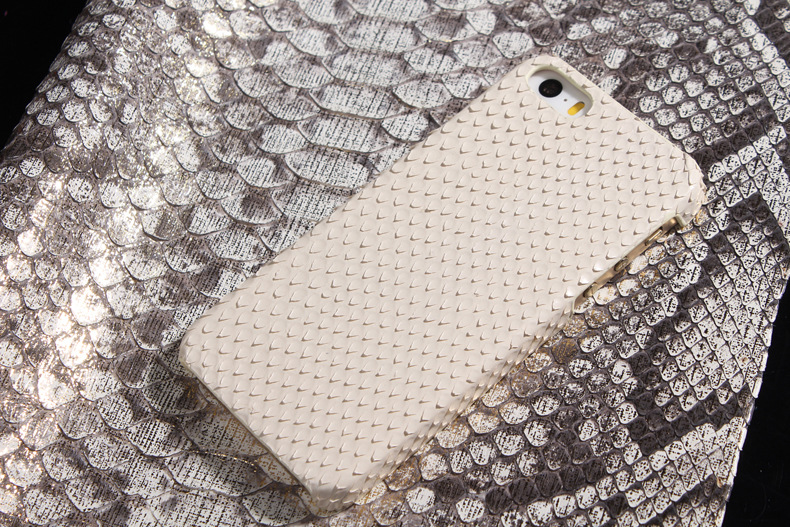 i-idea Handmade Luxury Genuine Real Python Snake Skin Leather Case Cove for Apple iPhone SE/5S/5
