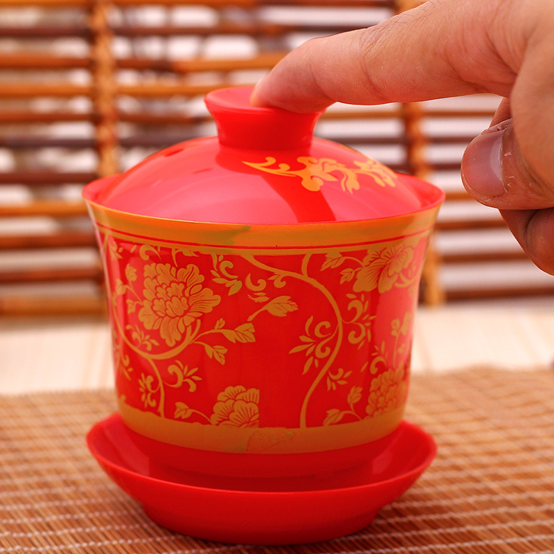 Tea bowl toothpick box automatic Lifting Toothpick Holder Toothpick maker originality Strange Gift manufacturers