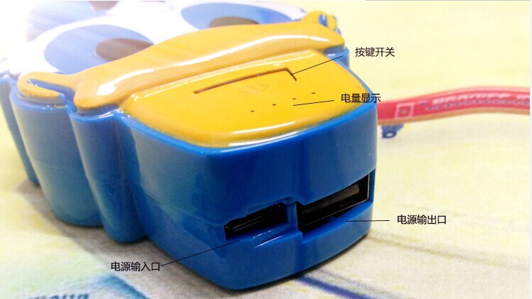 厂家直销 新款迪士尼卡通萌宠唐老鸭充电宝 6000毫安充电宝,随机发货6