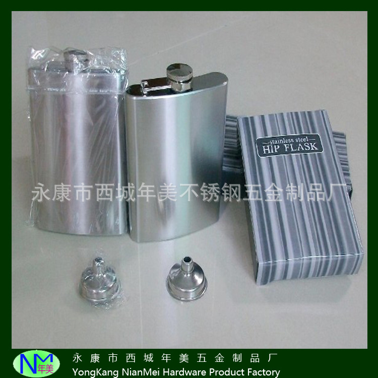 直销1-128OZ不锈钢酒壶