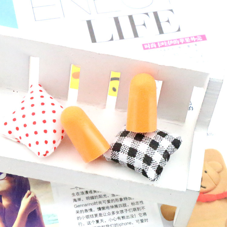 隔音耳塞 旅行降低噪音打呼噜男女通用学习耳塞 海绵睡觉耳塞