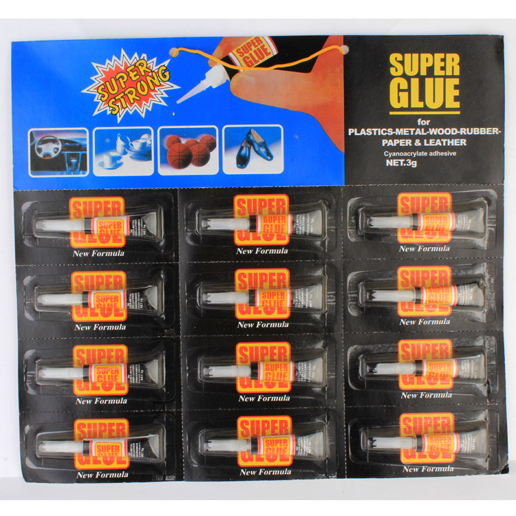 glue Black card Instantaneous Superglue environmental protection Strength Quick drying adhesive Yiwu Manufactor Direct selling