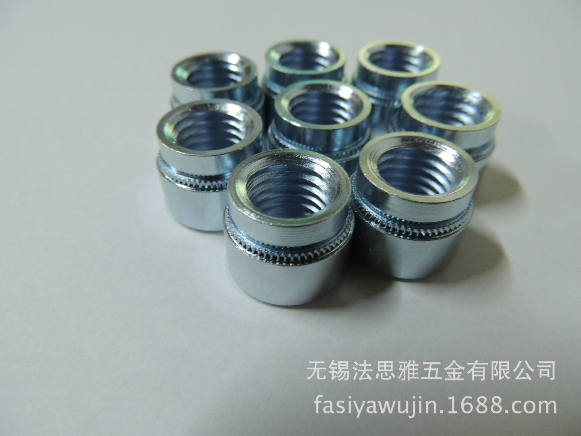 压铆螺柱 江苏厂家批发镀锌压铆螺钉 规格齐全通孔压铆螺帽