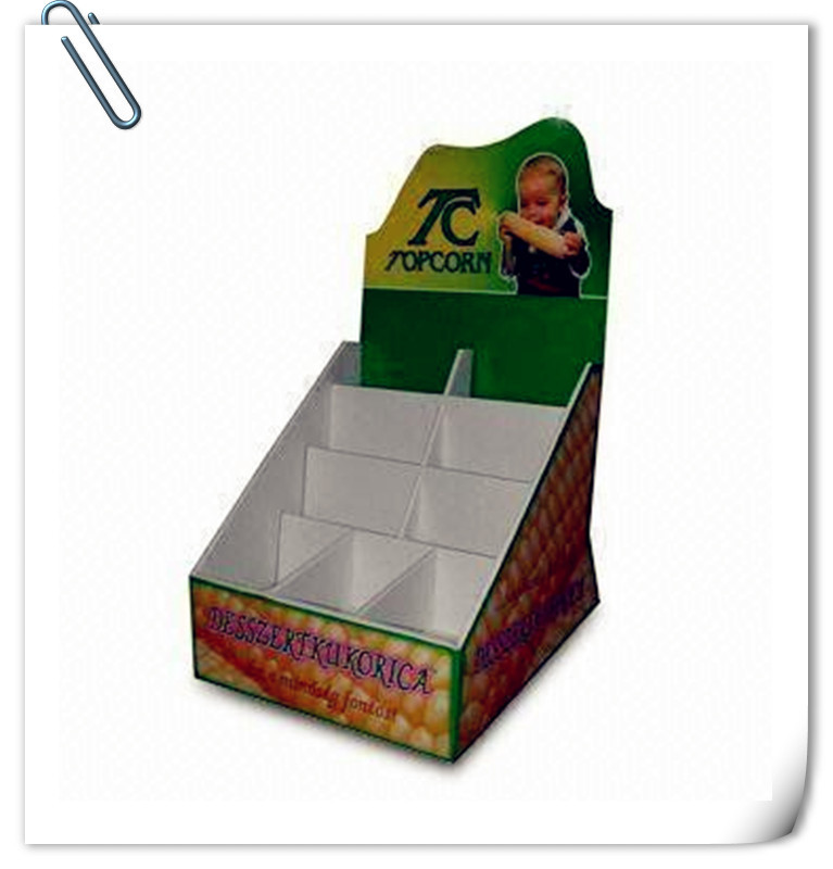 电子产品精美PDQ展示盒  小型PDQ展示架 柜台展示盒 桌面展示瓦楞