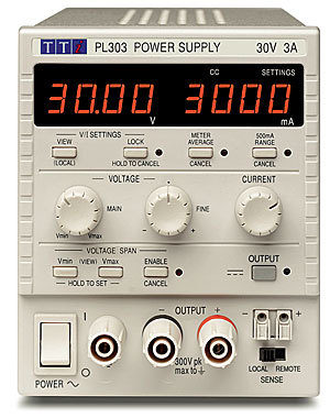英国TTI PL303单路可编程稳压电源0-30V,0-3A,90W,1路输出