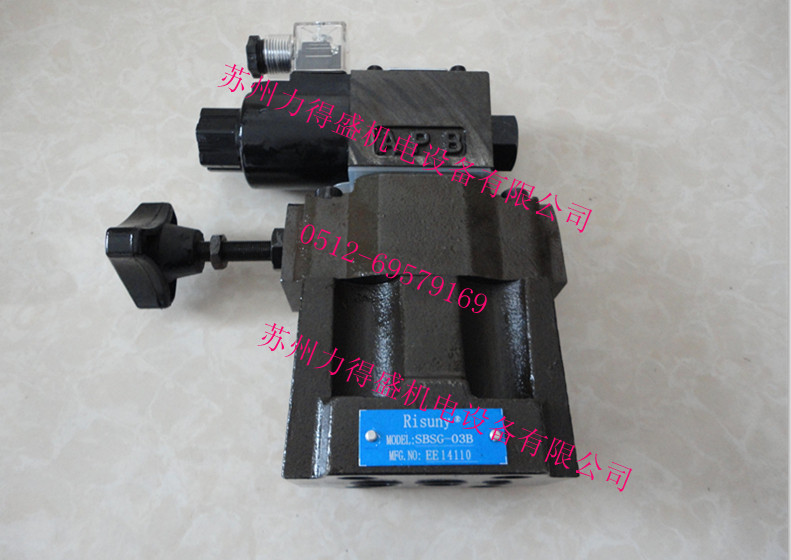 RISUNY电磁溢流阀SBG-06H SBT-06H
