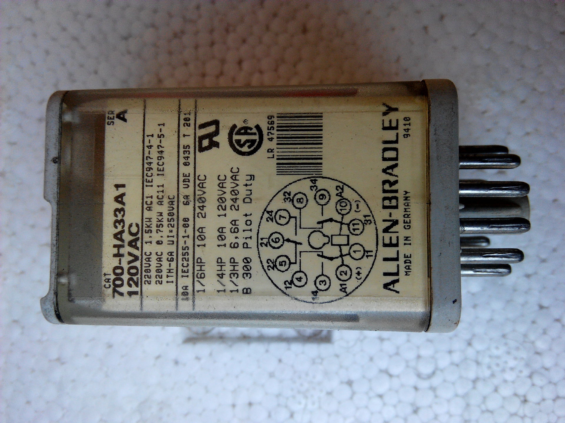 AB小型继电器 700-HA32A1 700-HA33A1