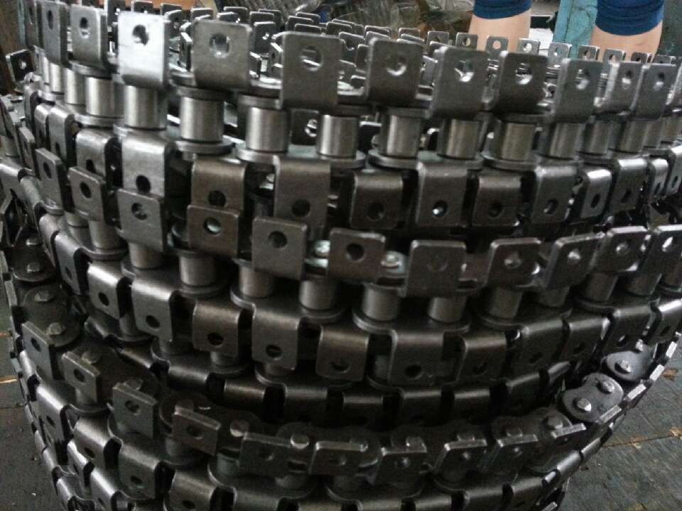 供应20A-1K1/2L节距31.75双侧带附件链条