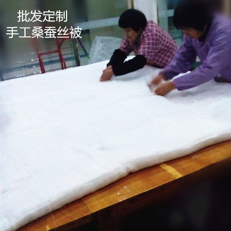桐乡蚕丝被  厂家批发 手工桑蚕丝被 春秋被冬被子母蚕丝被芯|ru