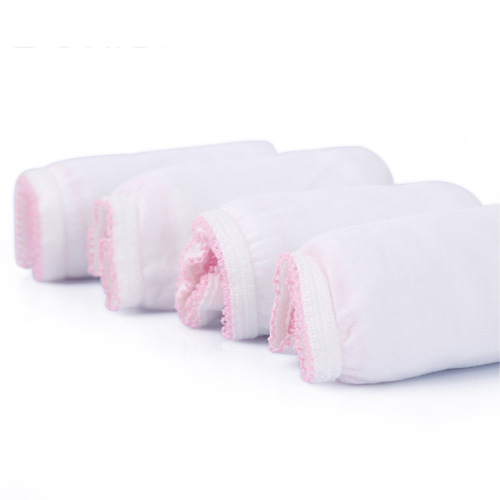 Disposable maternity underwear with imitation dokis 90g pure cotton maternity disposable underwear 4 pack