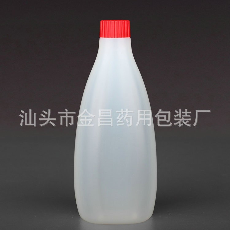 厂家批发 食品级包装塑料瓶 PP塑料瓶1000ML大瓶酱料包装瓶挤压瓶