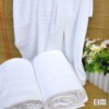 White towels 70*140 disposable Bath towel water uptake hotel Bathing Funeral Supplies machining customized LOGO Bath towel