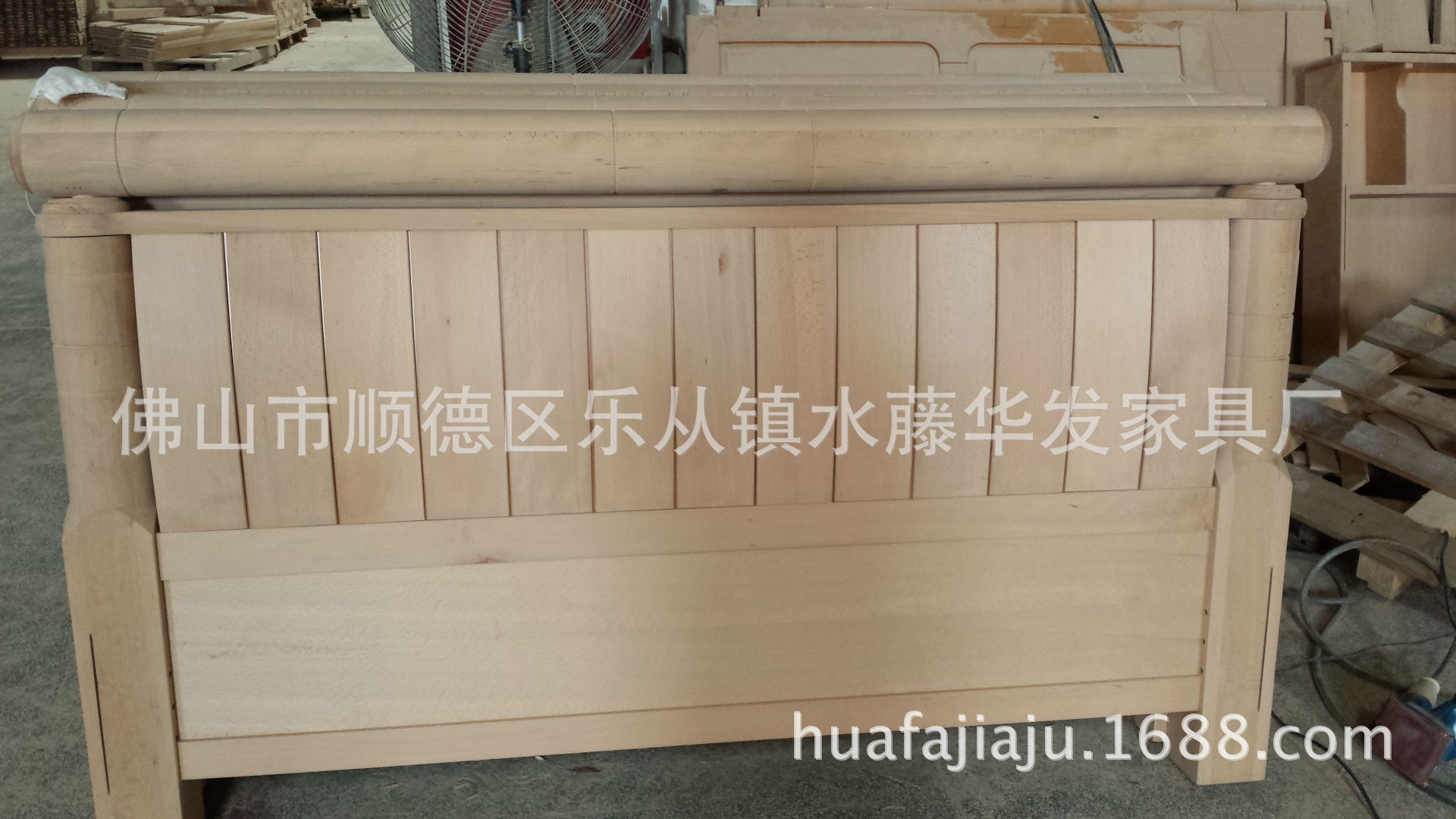 实木床外贸原单成人双人1.5*2.001.8*2.00实木床厂家直销