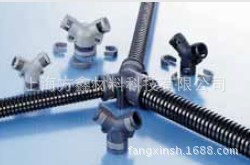 PMA尼龙波纹软管V型三通接头