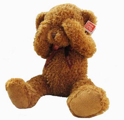 wholesale magnet Teddy Bear Doll shy bear Baby Bear Plush Toys National day Christmas Valentine's Day Gift