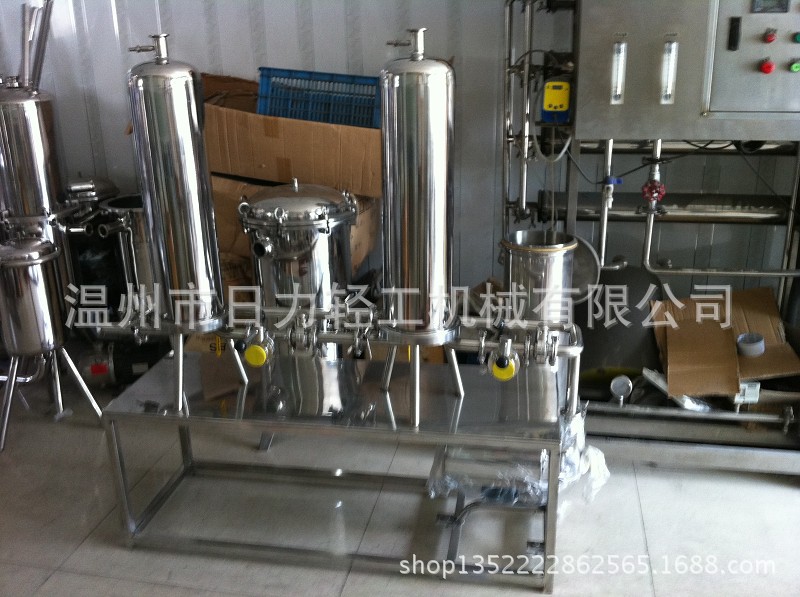 厂家直销不锈钢304带泵联体微孔膜过滤器