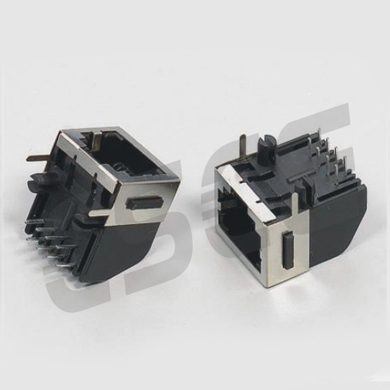 厂家直销PCB网络模块插座 电脑电话插座RJ45插座