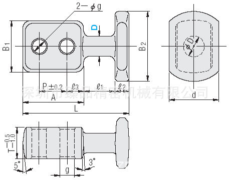 117大量批發訂做吊鉤螺栓頭部加大型吊鉤CHPL圖
