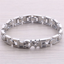 EXO狼与美女 明星K团爱心团圆形 手链小额批发 热销新款