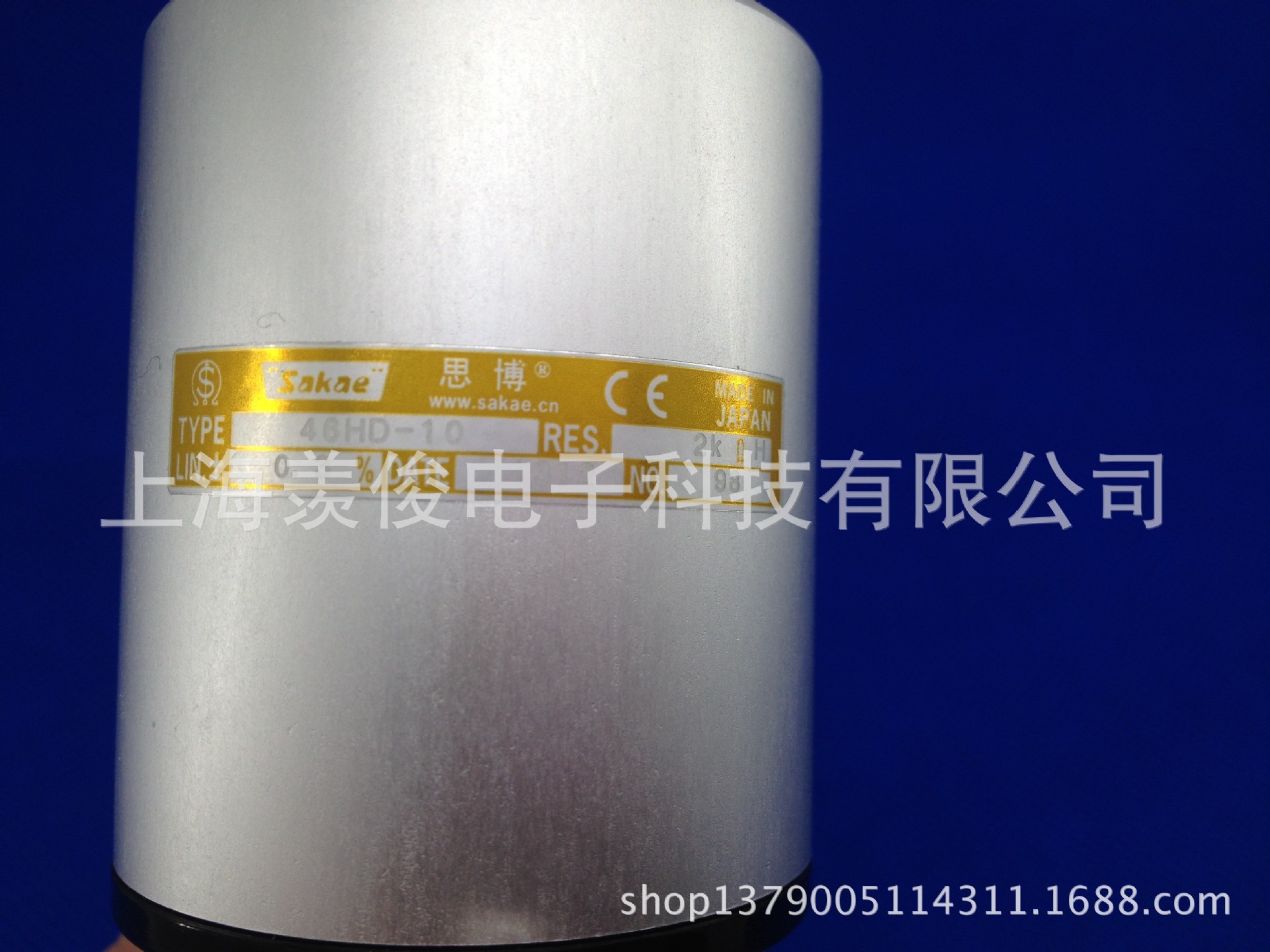 日本原装Sakae思博 46HD-10 2K  多圈线绕电位器 配MA10-55旋钮