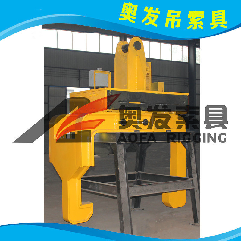 加工定制钢厂电动吊具 电动卧卷夹钳 圆钢夹钳 特殊规格可定制