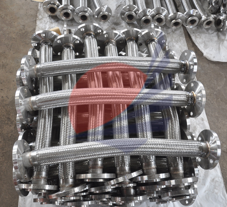 法蘭連接不銹鋼金屬軟管ps