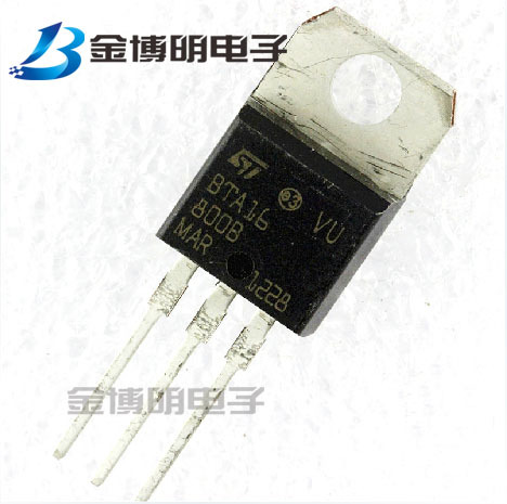 BTA16-600B ST 直插 TO-220双向可控硅 16A600V 全新现货