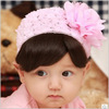 Children's wig, headband, hair accessory, bangs, helmet, Korean style