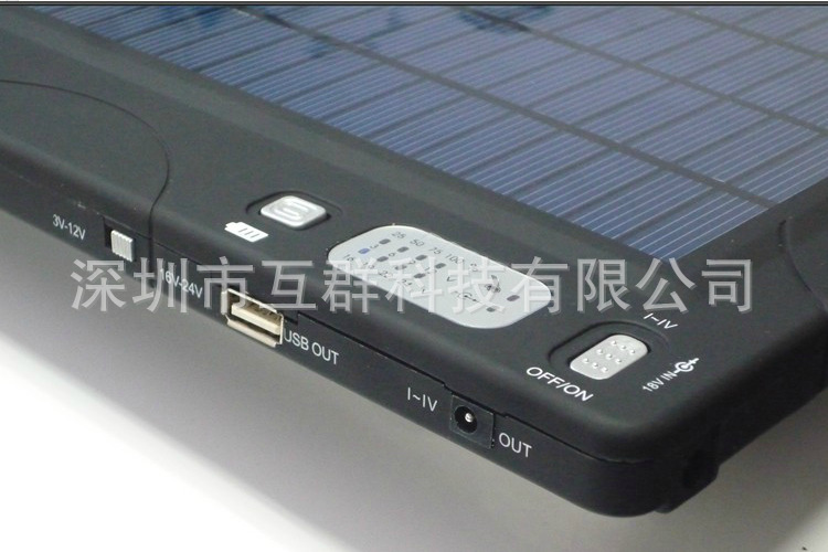 Chargeur solaire - 5V USB  3V.6V.9V.12V 16V 19V 22V 24V V - batterie 20000 mAh - Ref 3396620 Image 42