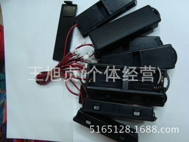 实验用电源  玩具推力车电池盒 塑料电池盒