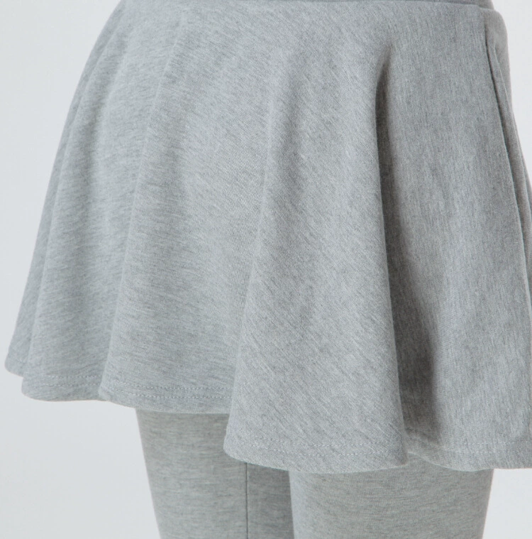 Warm set, base skirt, trousers, 2022 years, plus size