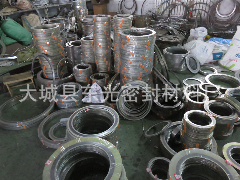 宁夏内外环金属缠绕垫厂家 银川金属缠绕垫生产厂家 四氟缠绕垫片